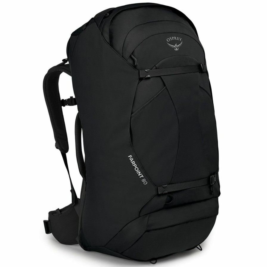 Backpacks * | Osprey Farpoint 80 Men'S Black