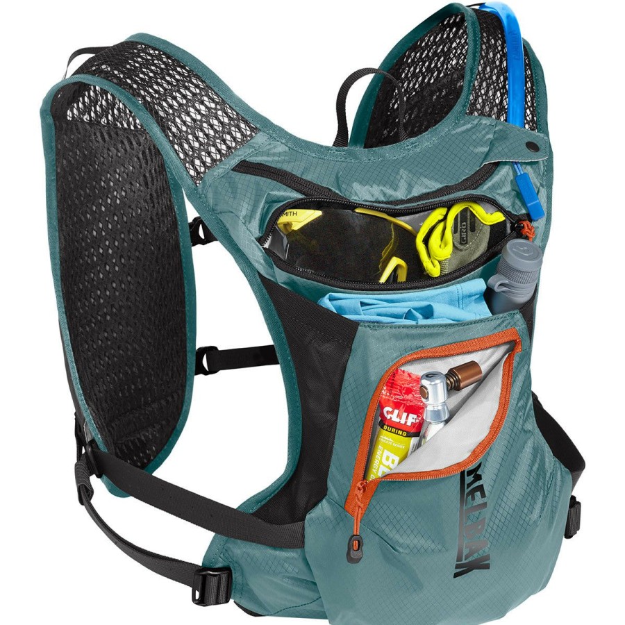 Backpacks * | Camelbak Chase Bike Vest Men'S (Fall 2022) Atlantic Teal / Black