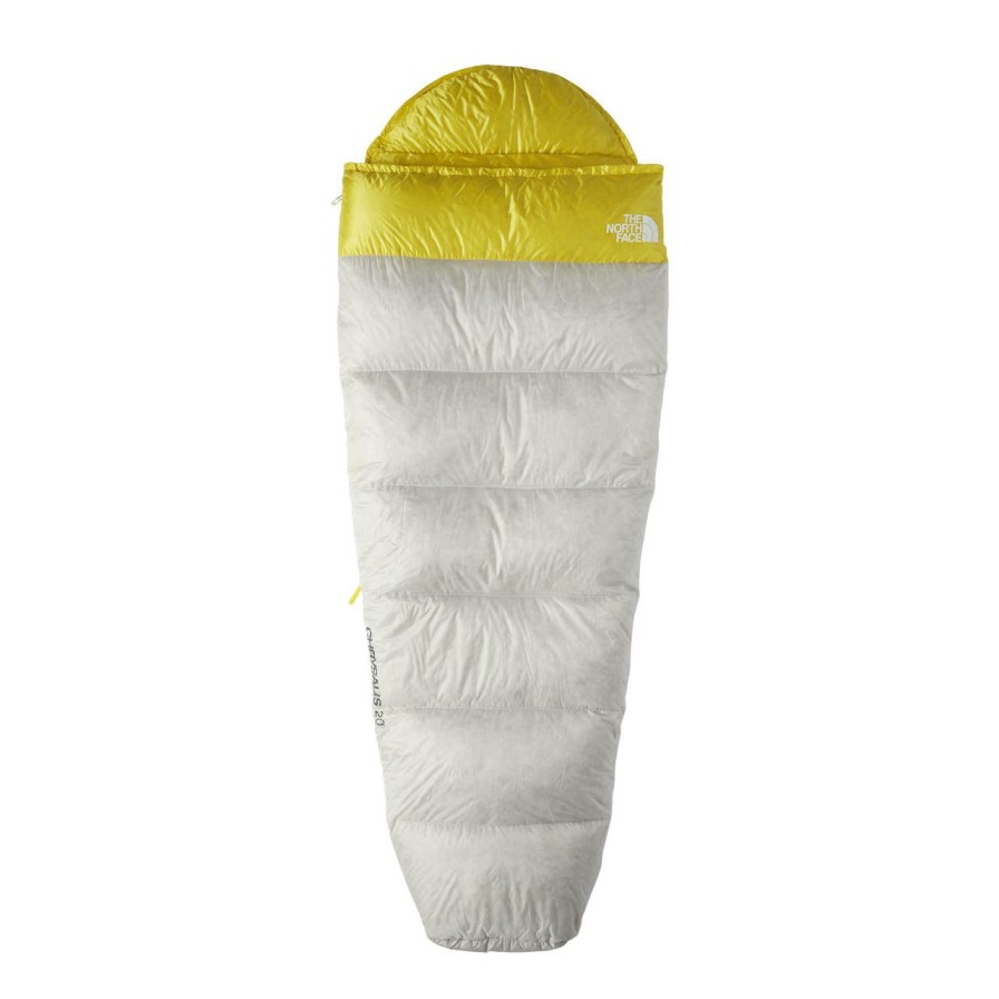 Sleeping Bags * | The North Face Chrysalis 20 Men'S Tin Grey/Acid Yellow