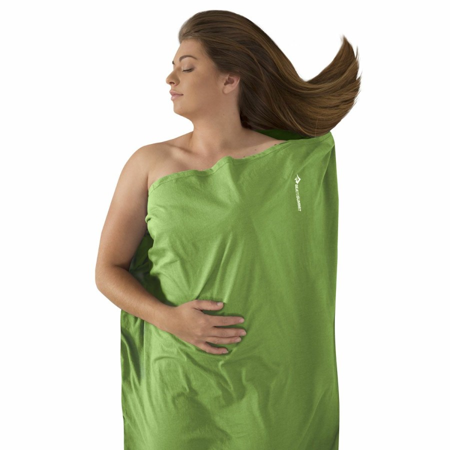 Sleeping Bags * | Sea To Summit Expander Liner Standard Rectangular Green