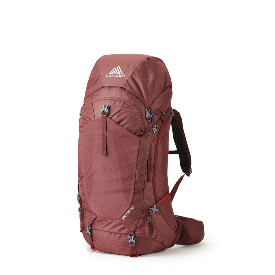 Backpacks * | Gregory Kalmia 60 Plus Women'S Bordeaux Red