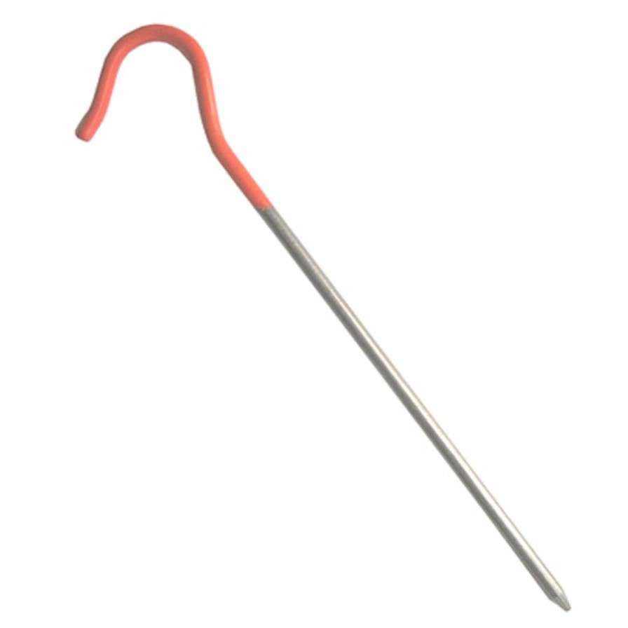 Tents * | Vargo Outdoors Titanium Shepherd'S Hook Stake (Orange Head) 6 Pack