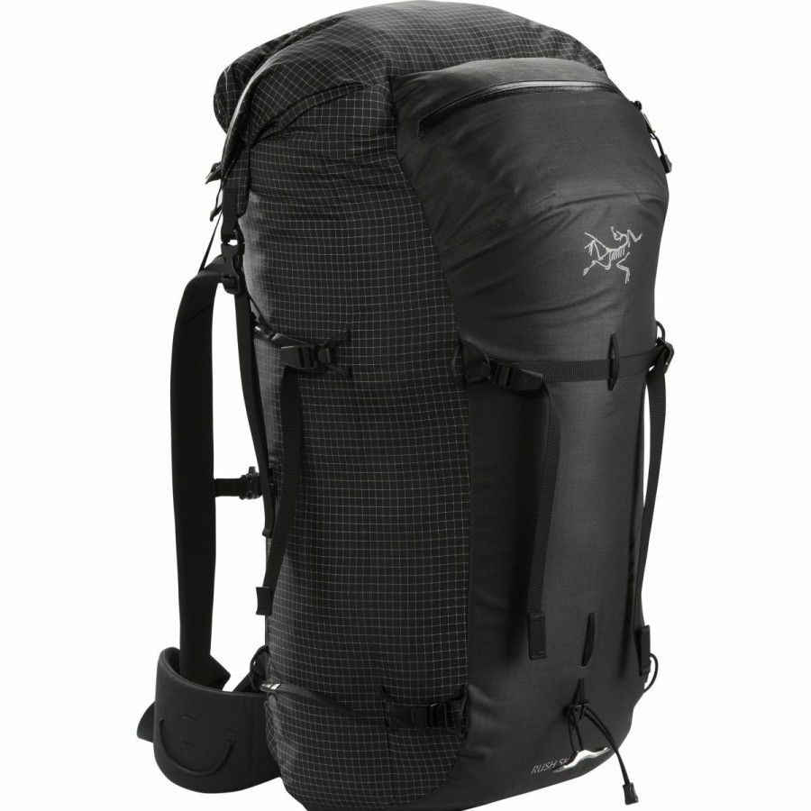 Backpacks * | Arc'Teryx Rush Sk 42 Backpack Black