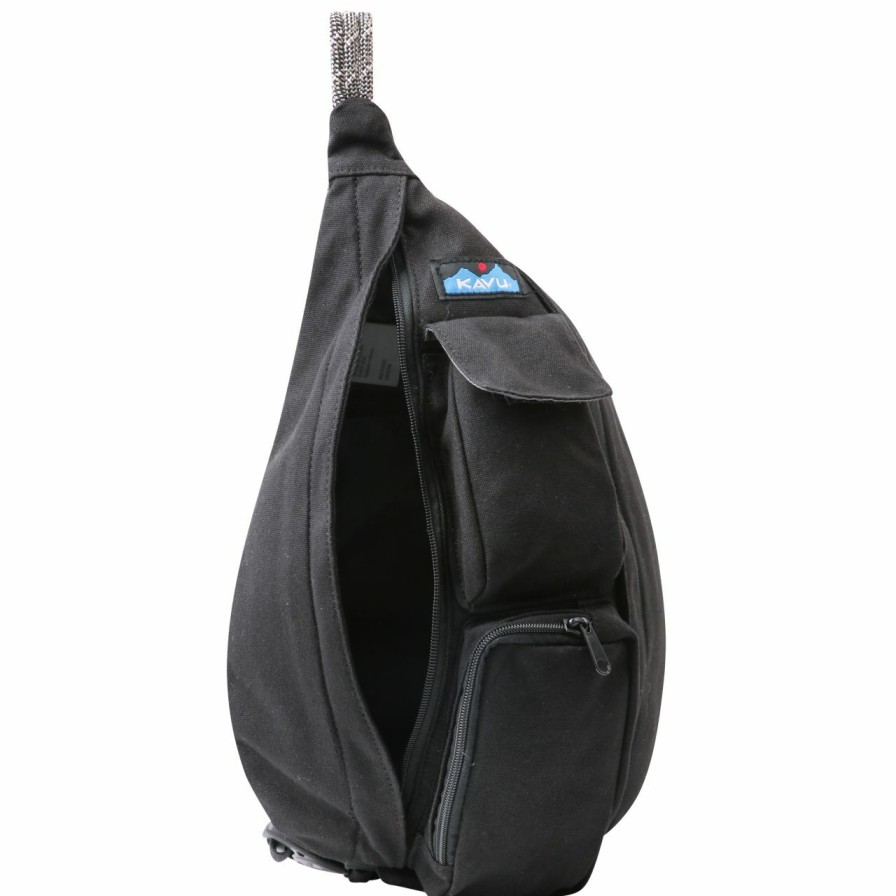 Backpacks * | Kavu Mini Rope Bag Black