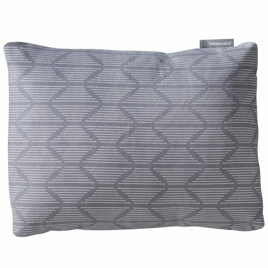 Sleeping Pads * | Therm-A-Rest Trekker Pillow Case Gray Print