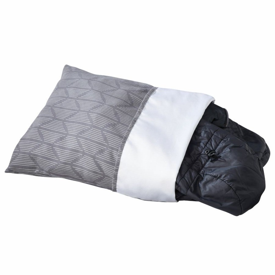 Sleeping Pads * | Therm-A-Rest Trekker Pillow Case Gray Print