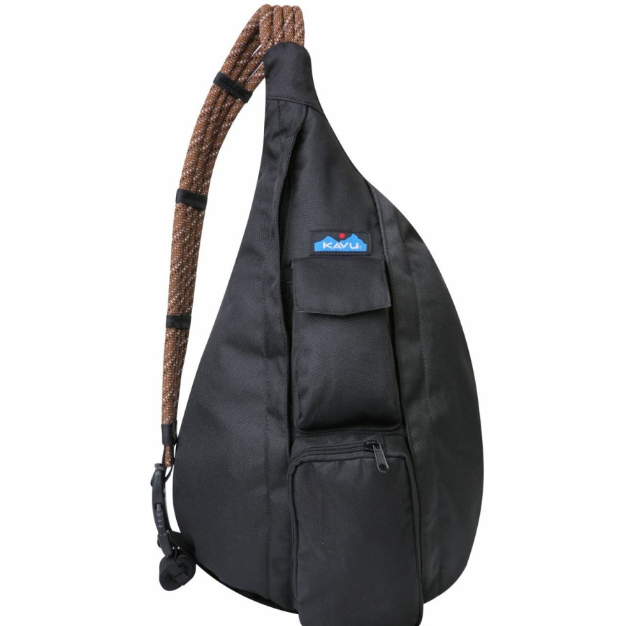 Backpacks * | Kavu Rope Sling Jet Black