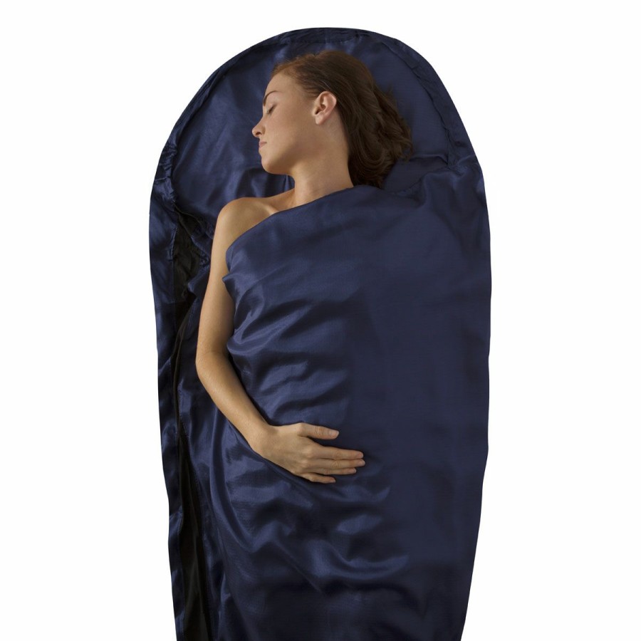 Sleeping Bags * | Sea To Summit Silk Travel Liner Mummy W/ Hood