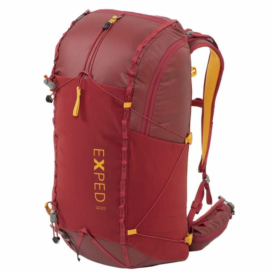 Backpacks * | Exped Impulse 30 Burgundy