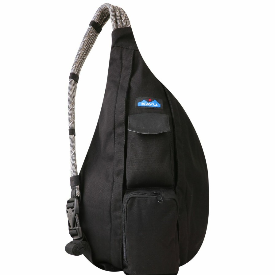 Backpacks * | Kavu Rope Bag Black