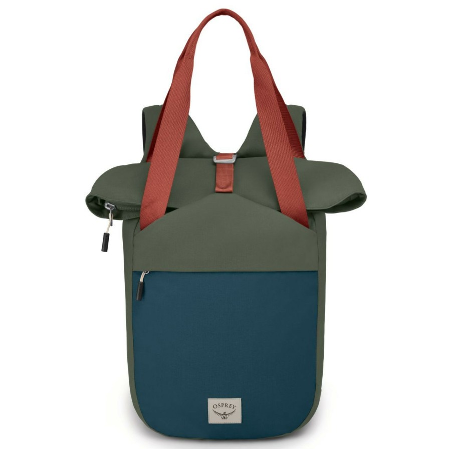 Backpacks * | Osprey Arcane Tote Pack (Fall 2022) Haybale Green / Stargazer Blue