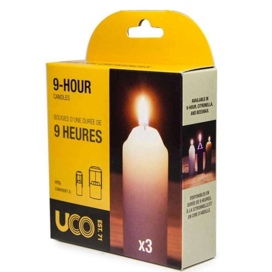 Lighting * | Uco 9 Hour Candles 3 Pack