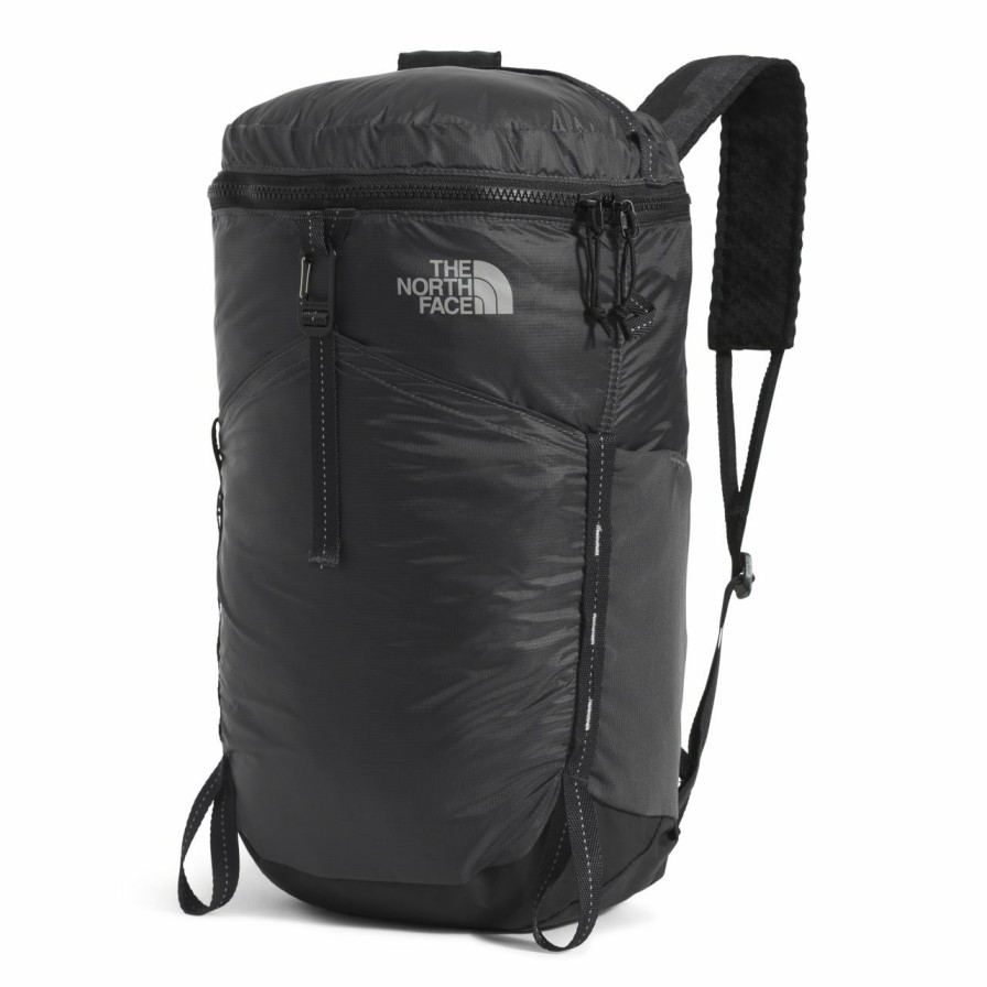 Backpacks * | The North Face Flyweight Daypack Asphalt Grey / Tnf Black