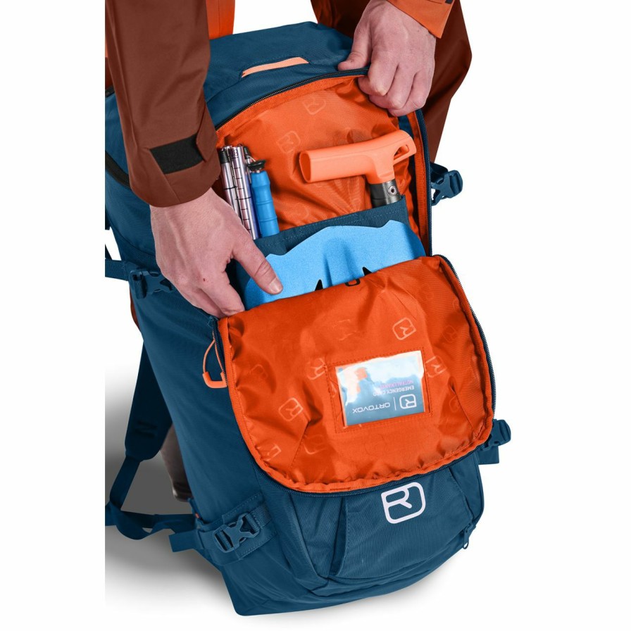 Backpacks * | Ortovox Haute Route 40 Petrol Blue