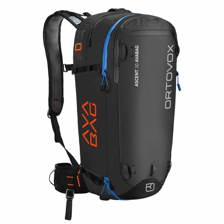 Backpacks * | Ortovox Ascent 30 Avabag Black Anthracite