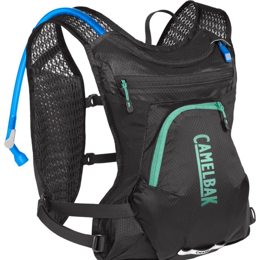 Backpacks * | Camelbak Chase Bike Vest Women'S Black / Mint