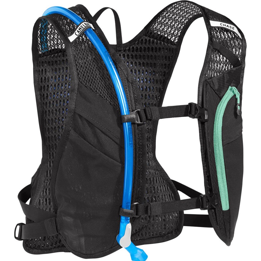 Backpacks * | Camelbak Chase Bike Vest Women'S Black / Mint