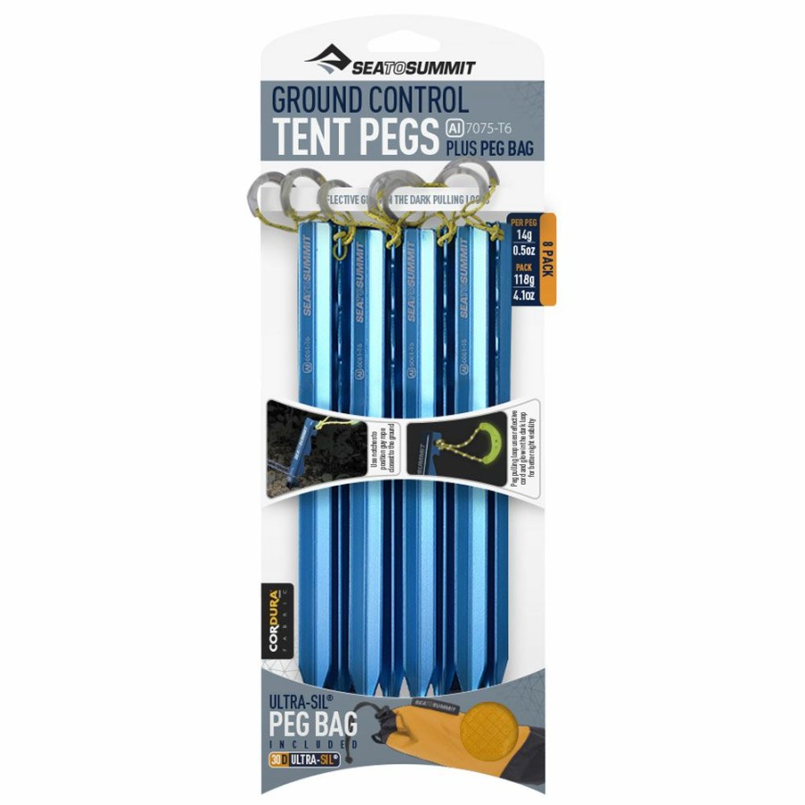 Tents * | Sea To Summit Ground Control Tent Pegs 8 Pack