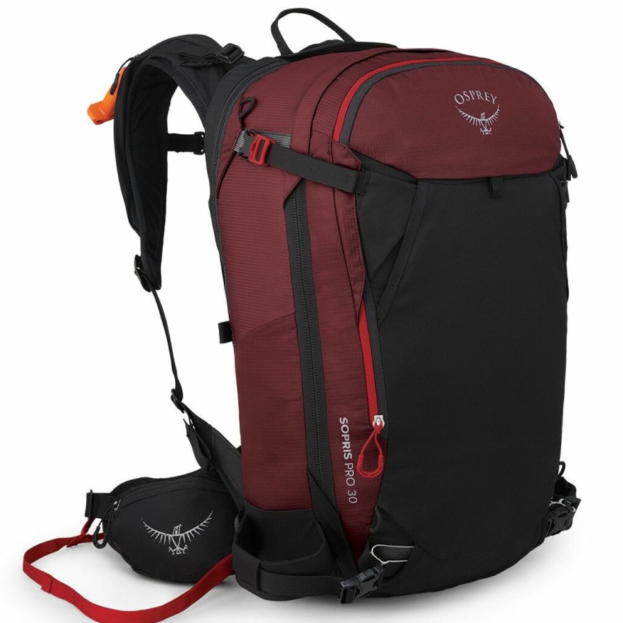 Backpacks * | Osprey Sopris Pro 30 E2 Airbag Pack Women'S Red Mountain